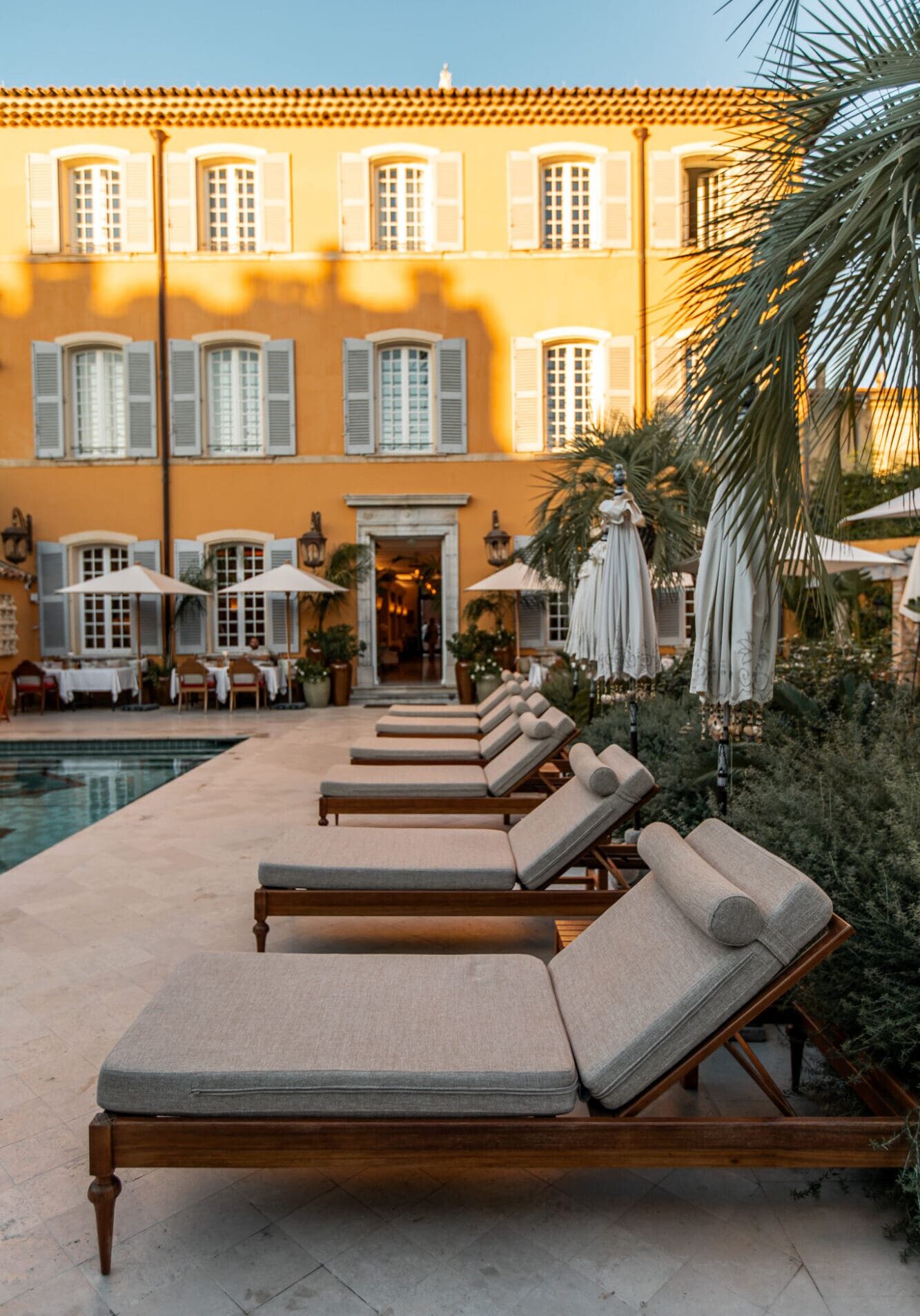 Airelles Pan Deï Palais Saint Tropez Sun Loungers