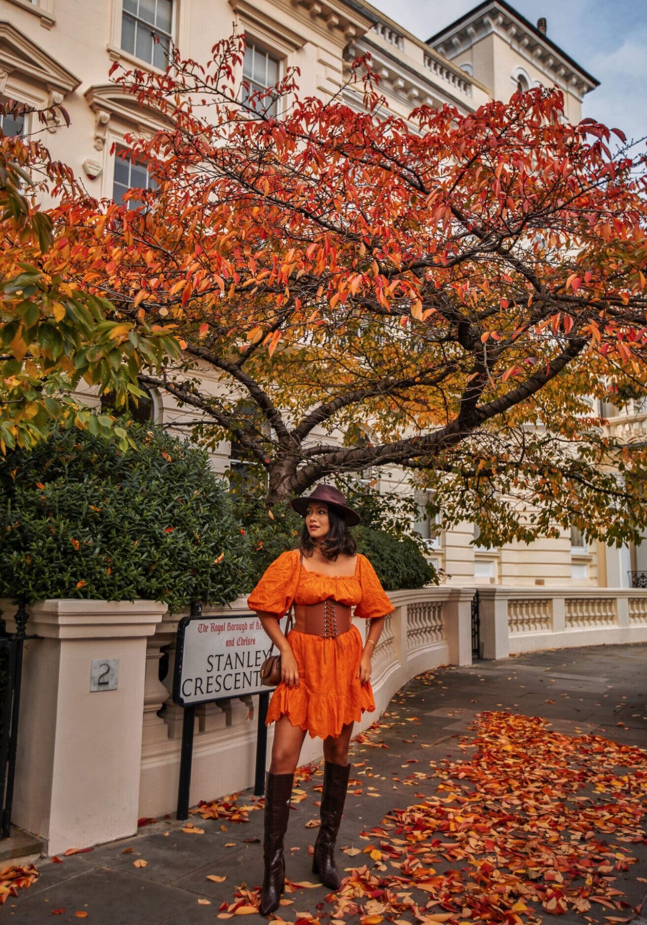 Autumn Instagram Locations in London - Notting Hill