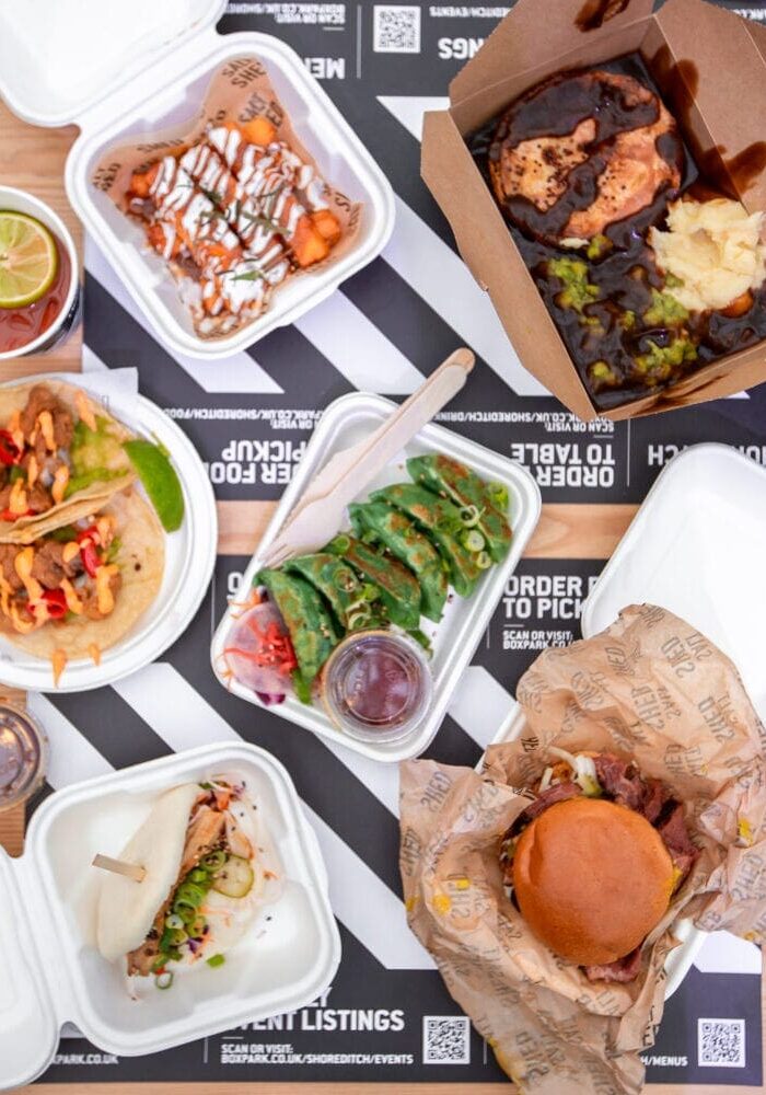 Boxpark Shoreditch London Guide Restaurants Street Food Dining UK Travel Blogger Instagram