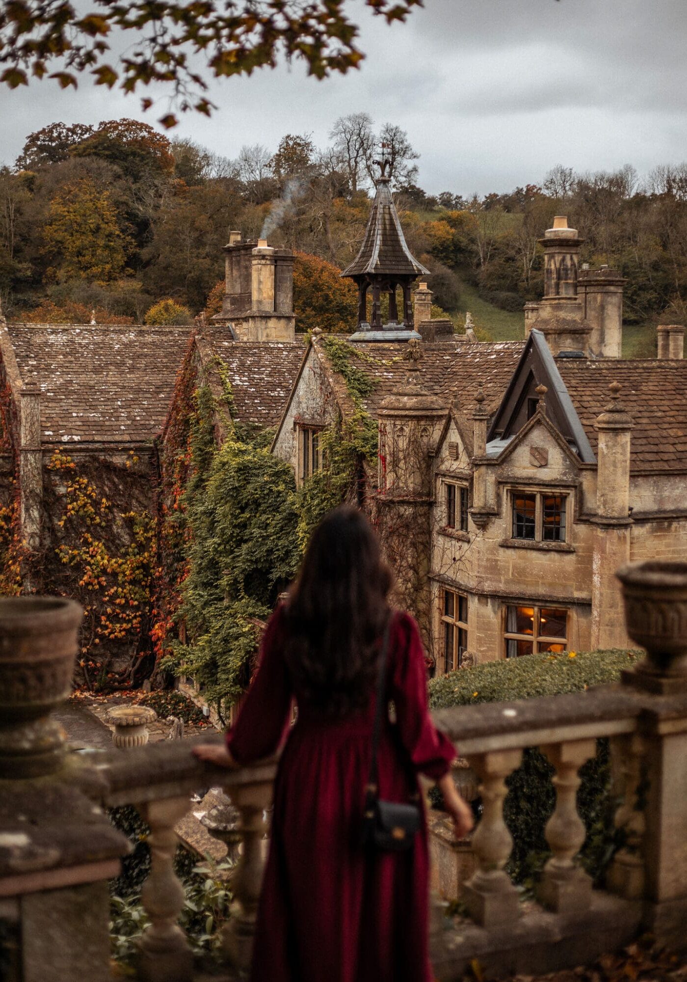 Castle Combe The Manor House The Cotswolds Autumn in the English Countryside Where to stay in the cotswolds