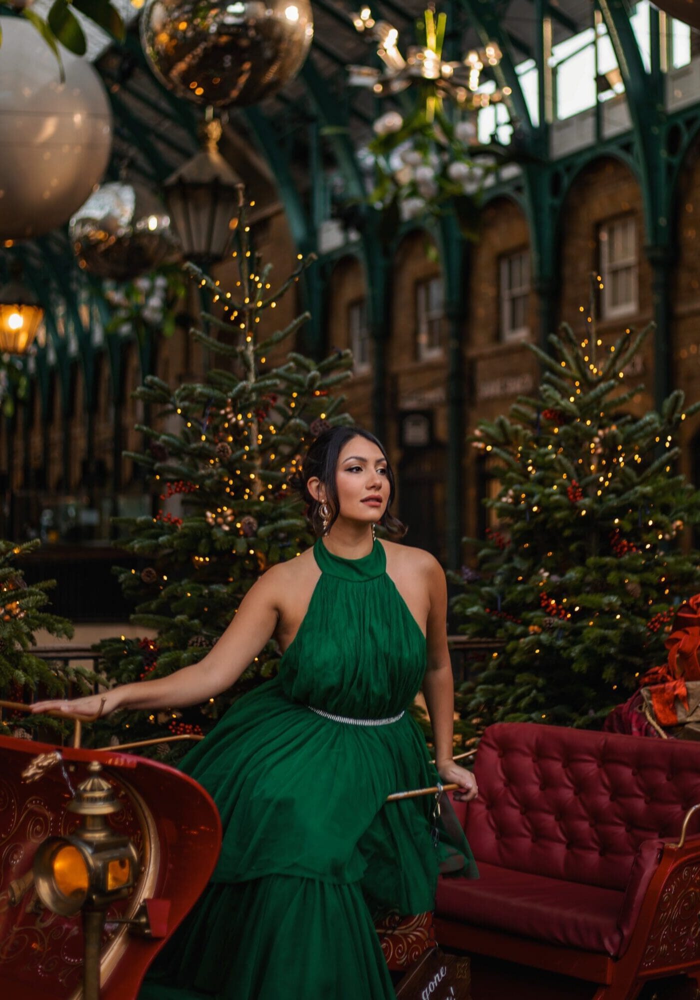 Covent Garden Piazza Christmas in London Display Instagram Photo Opp