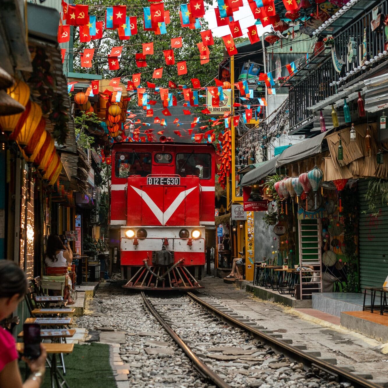 Hanoi Train Street Vietnam Itinerary