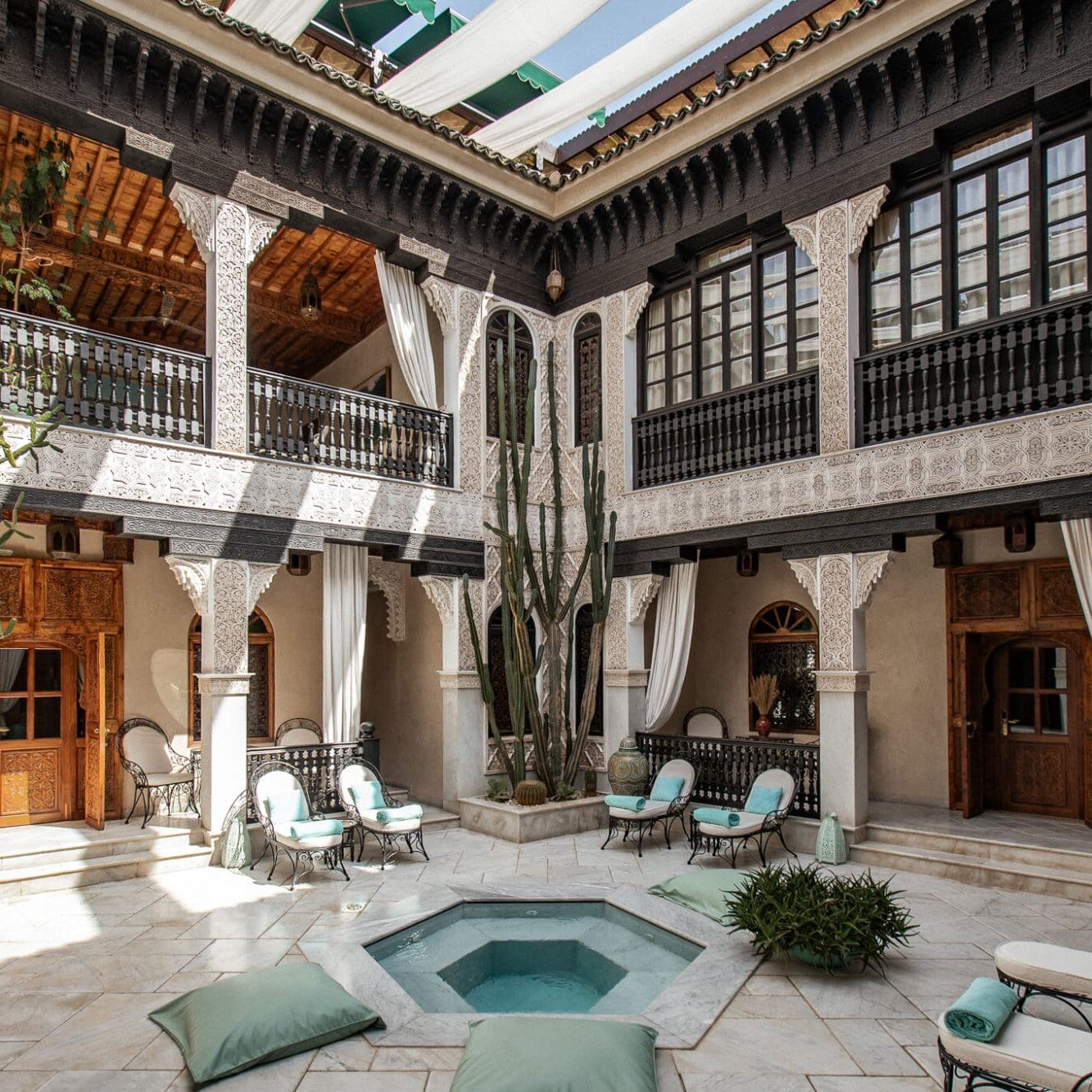 La Sultana Marrakech Luxury Hotel Review Pool Riad Landscape Interiors