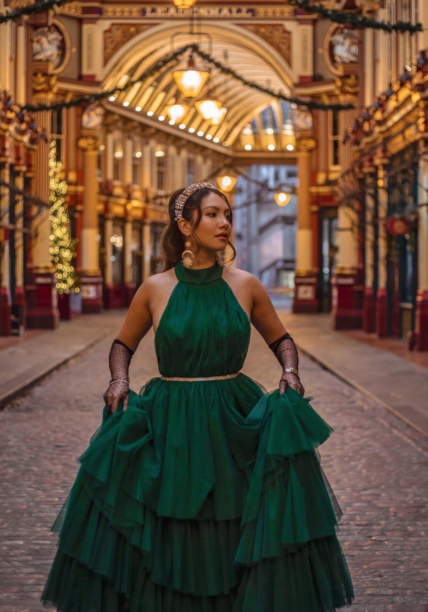 Leadenhall Market London Christmas Displays