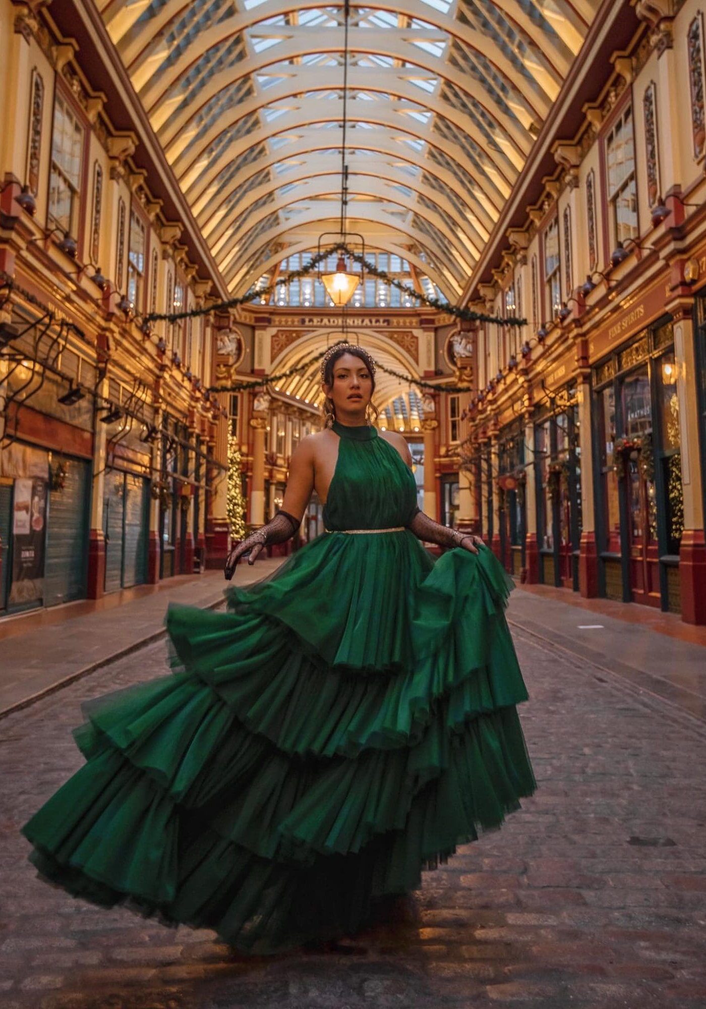 Leadenhall Market at Christmas