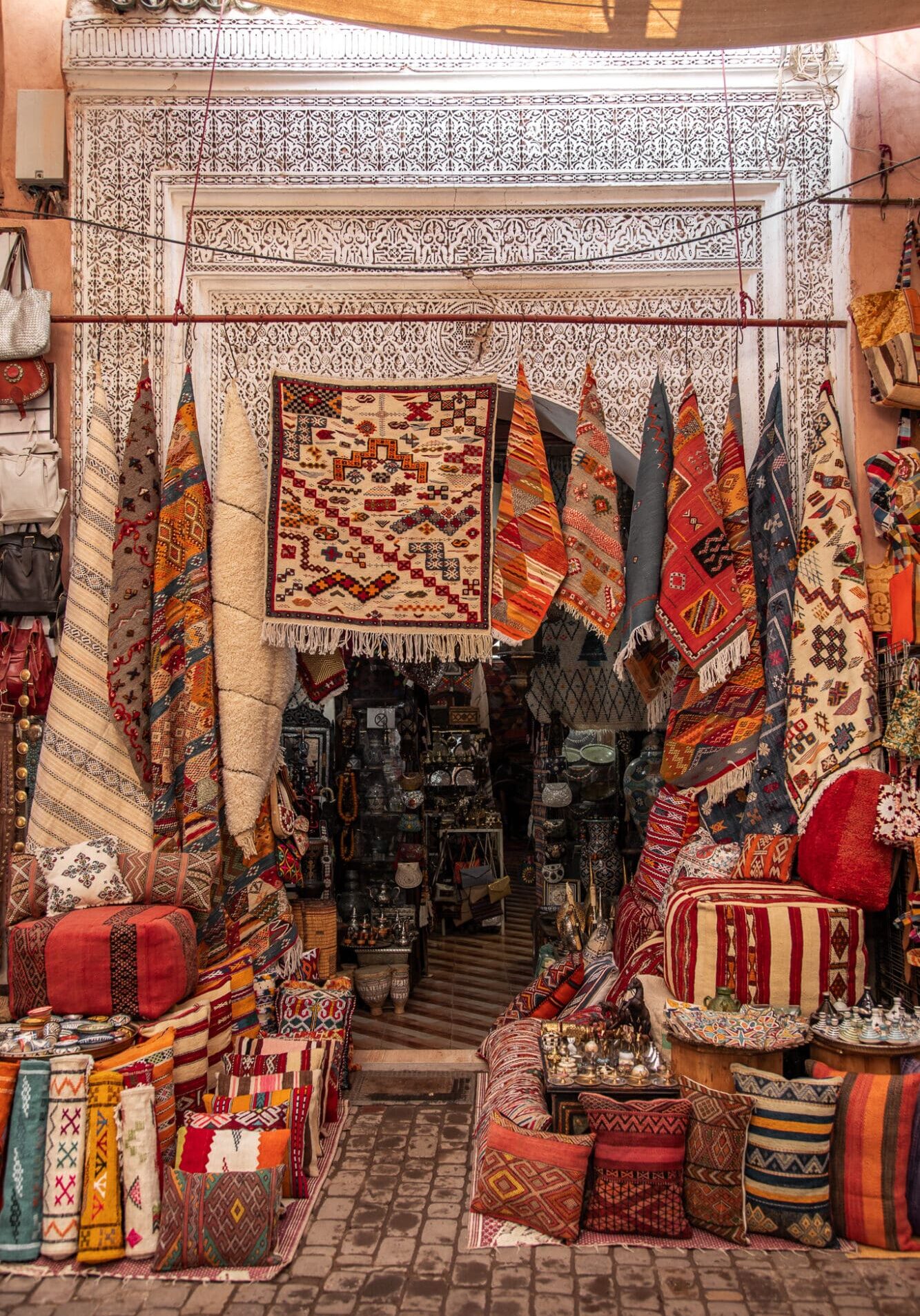 Marrakech Souks Carpet Shop Things to do in Marrakesh