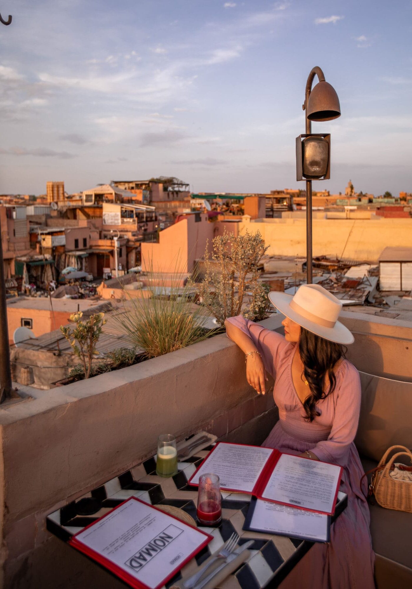 Nomad Restaurant View Rooftop Marrakech Medina Morocco Travel Guide Beautiful Restaurants