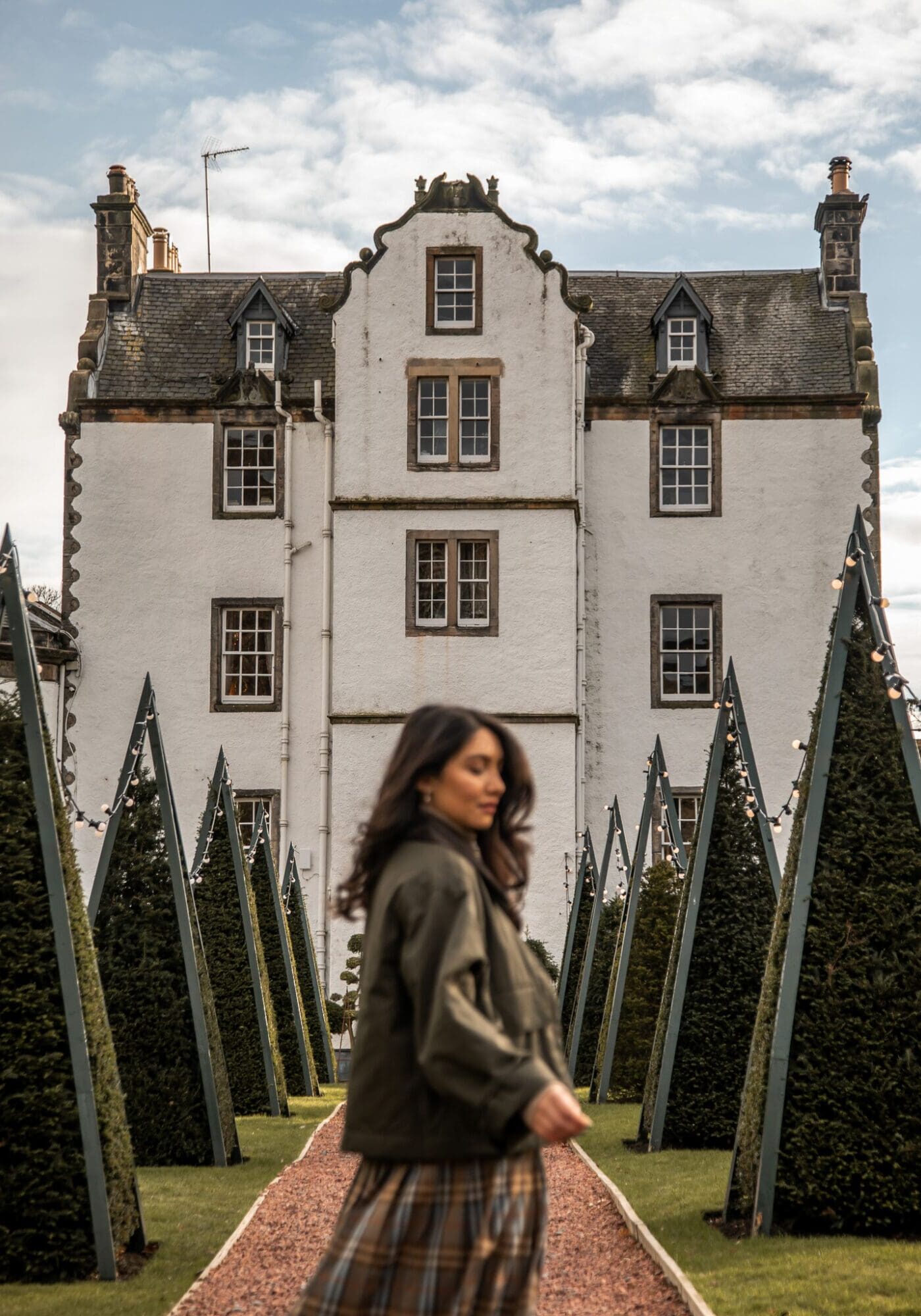 Prestonfield House Grounds Edinburgh Scotland