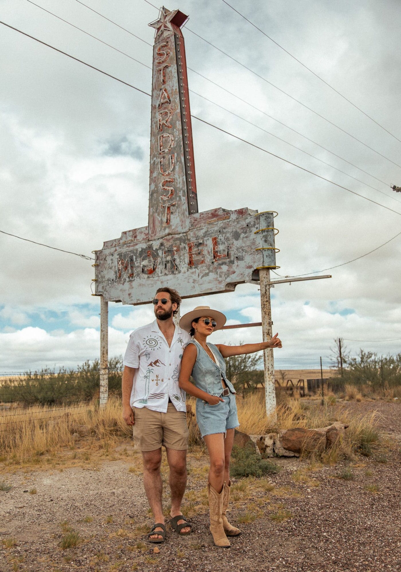 Stardust Marfa Sign Things to do on a west texas road trip