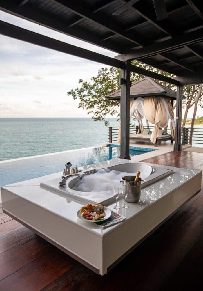 The Tongsai Bay Koh Samui Thailand Hotels Travel Guide Outdoor Bath