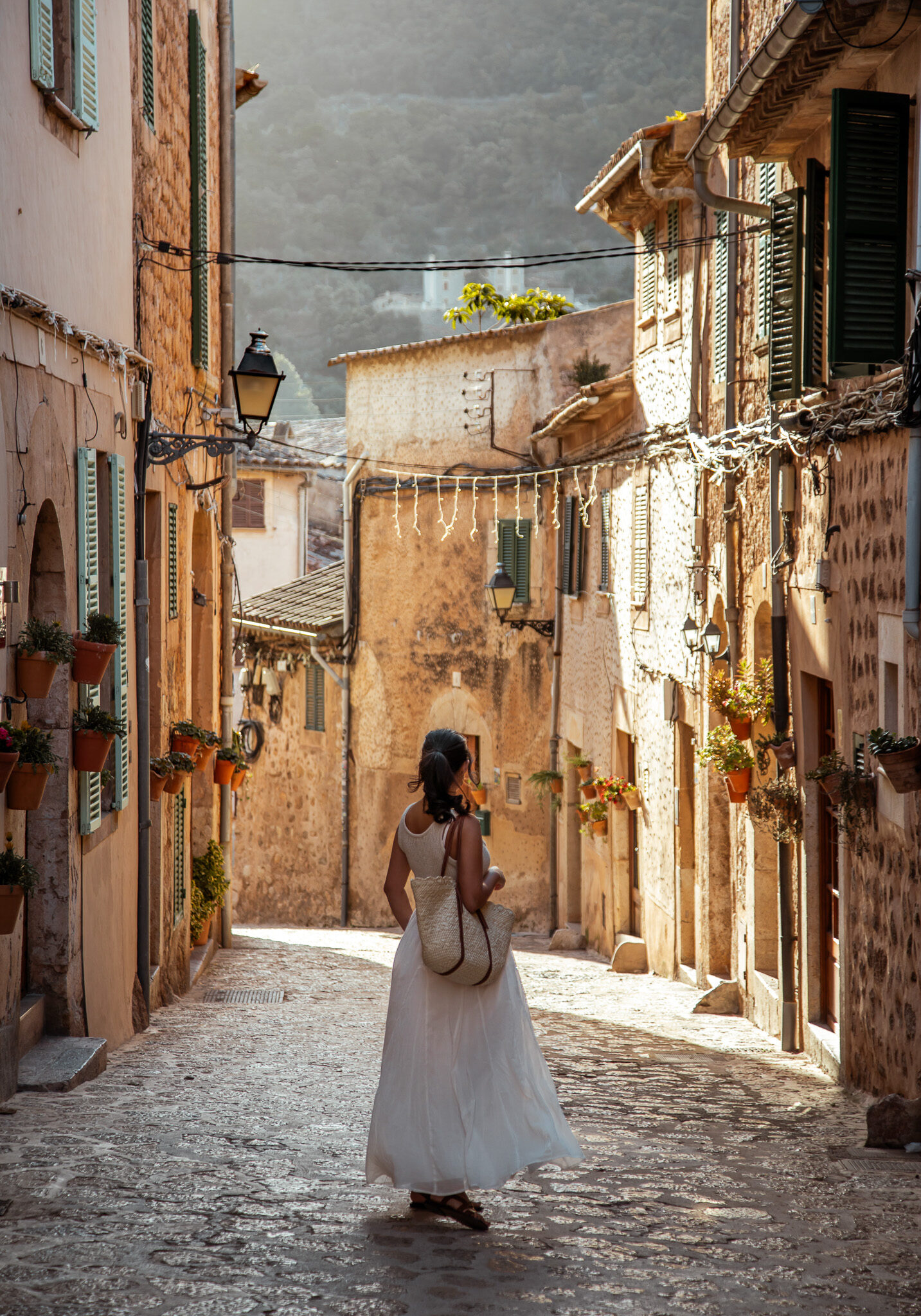 Valldemossa old town streets Mallorca Spain - things to do near Palma