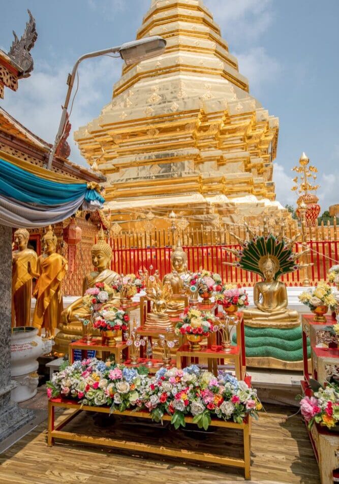 Wat Doi Suthep Temple Chiang Mai Things to do Thailand