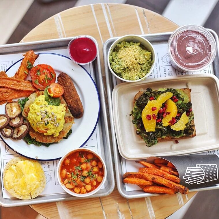 eat by CHLOE Review Guide Vegan Vegetarian London Dining